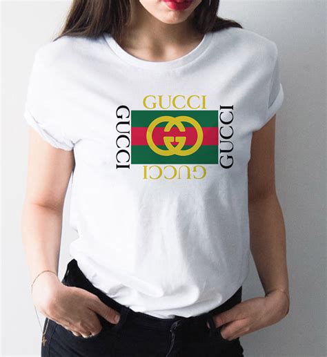 gucci t-shirt sale women's|Gucci t shirt women's vintage.